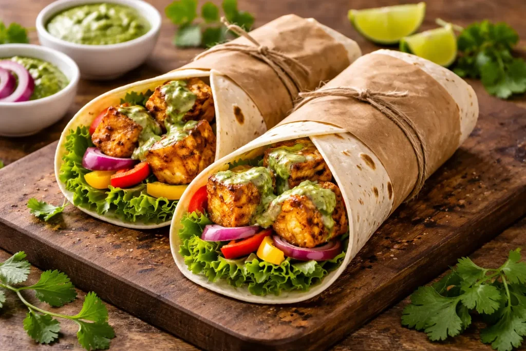 Paneer Tikka Wrap